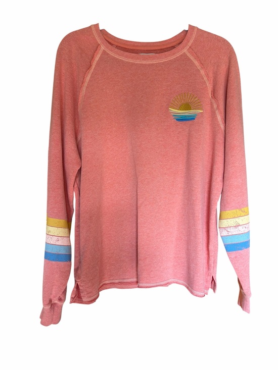 Tops - Coral  Long Sleeve Pullover-lightweight